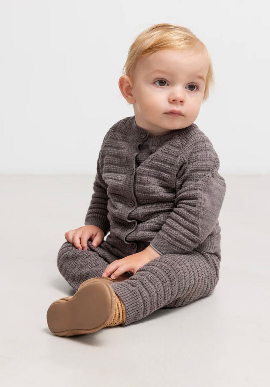 Buxur - Pow - Merino - Baby - Dusty Brown Mel