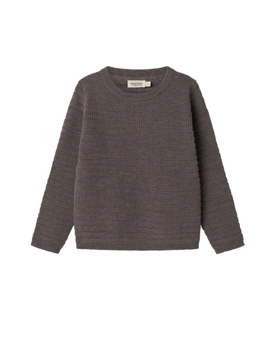 Peysa - Tano - Merino - Dusty Brown Mel