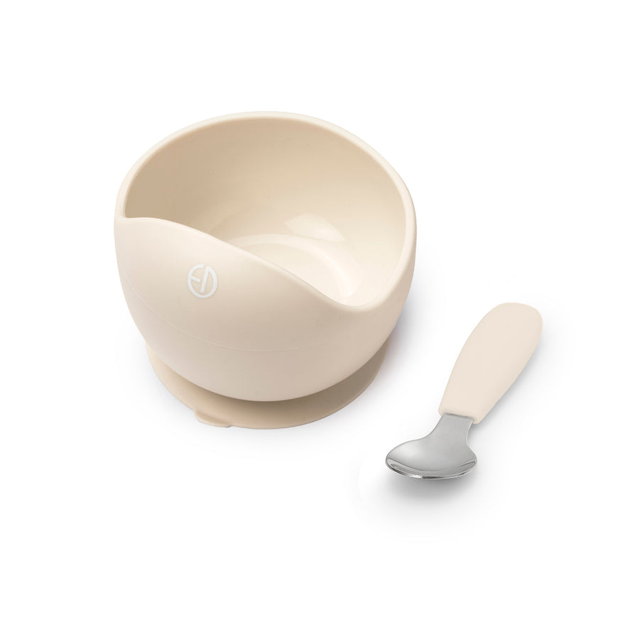 Silicone Bowl Set - Vanilla