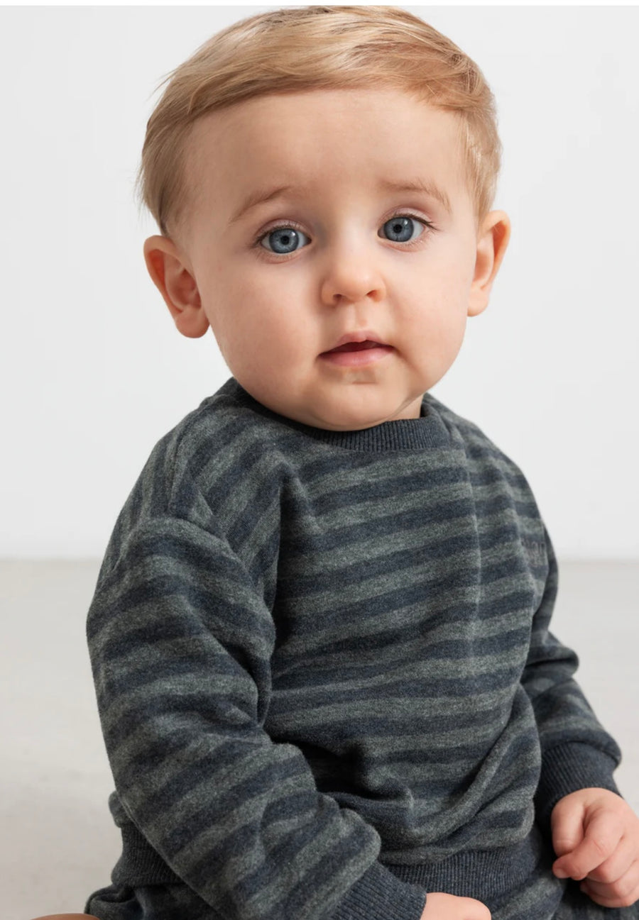 Peysa - Tammas - Baby - Forest Stripe Mel