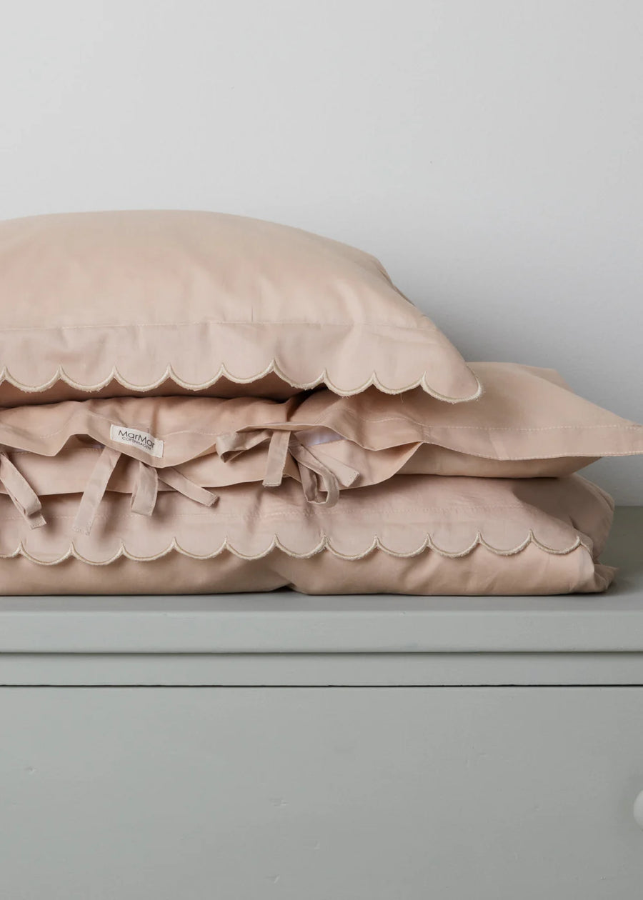 Rúmföt - Junior - Scallop - Grey Sand(100x140cm)