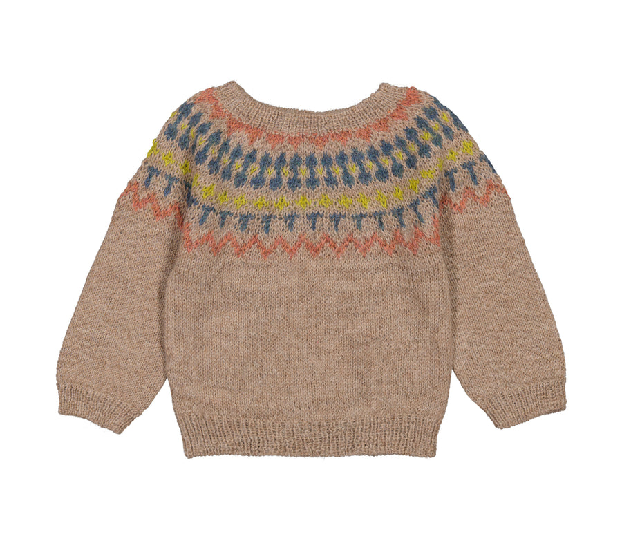 Peysa - Tuso - Ull - Multicolour Block