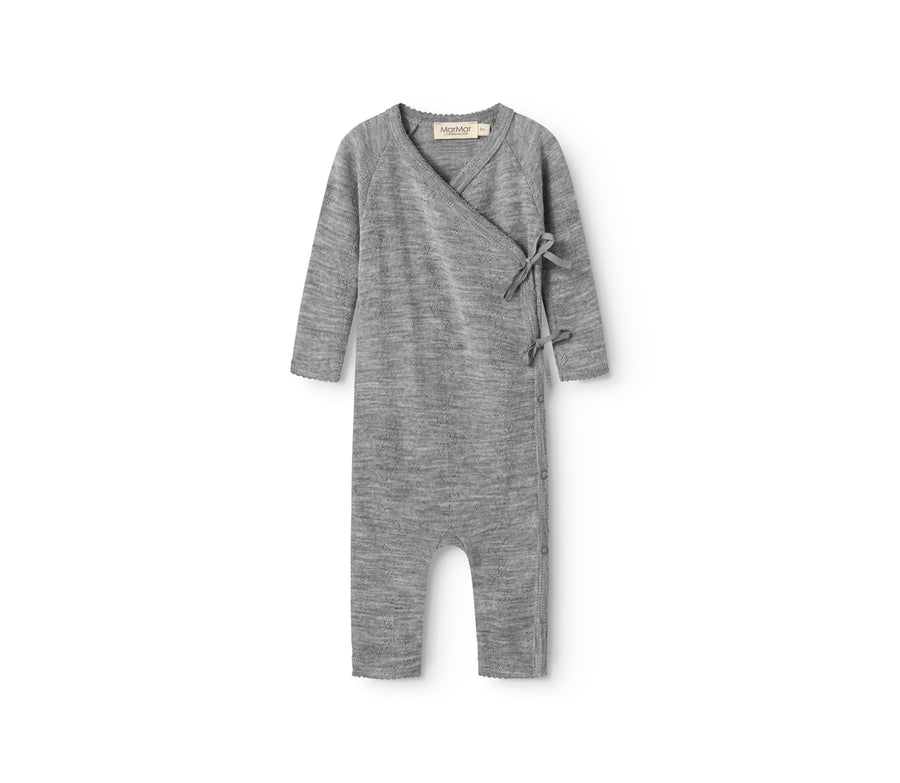 Heilgalli - Ull - Pointelle - Rula - Grey Melange