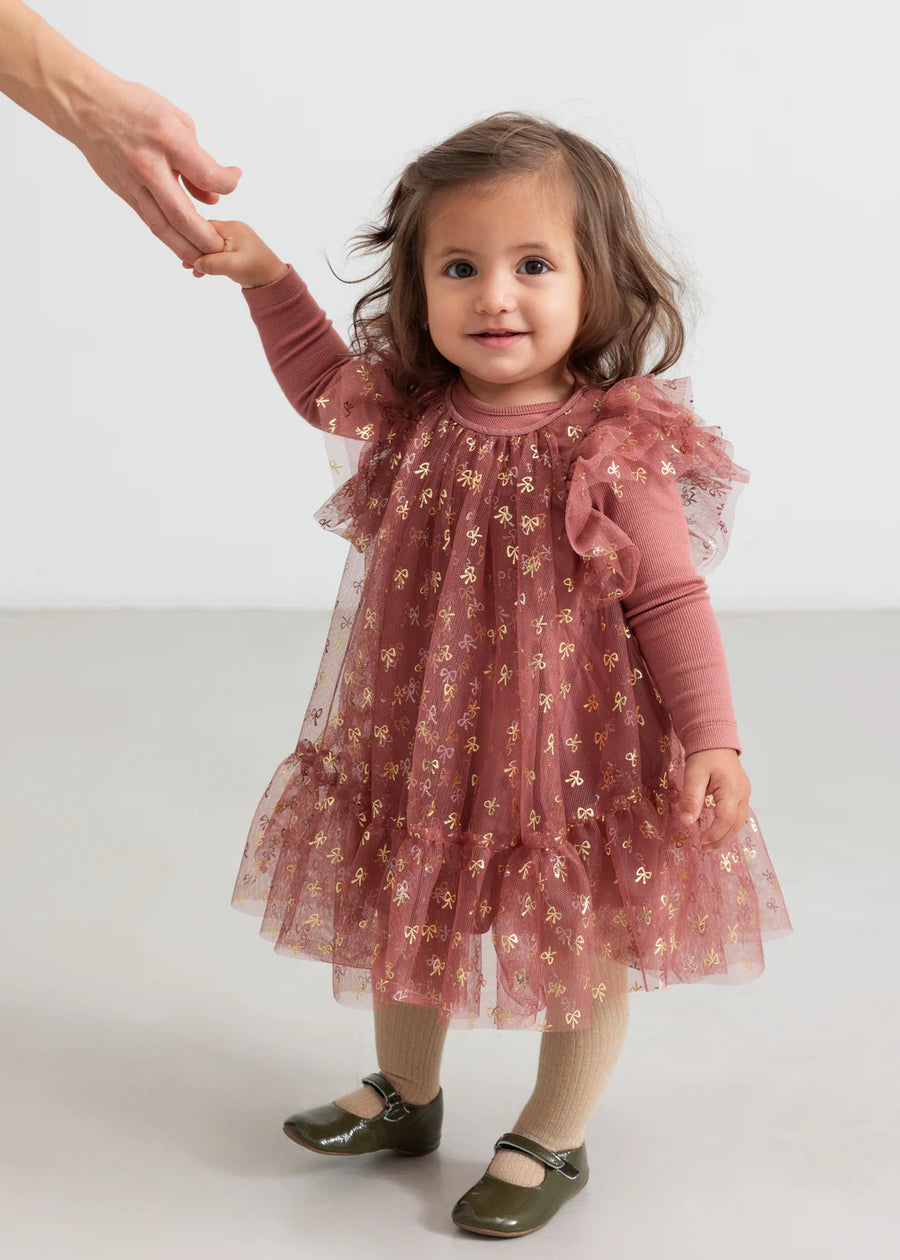 Kjóll - Daya - Baby - Bow