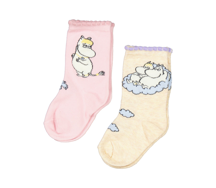 Sokkar - 2pack - Lavender Moomin