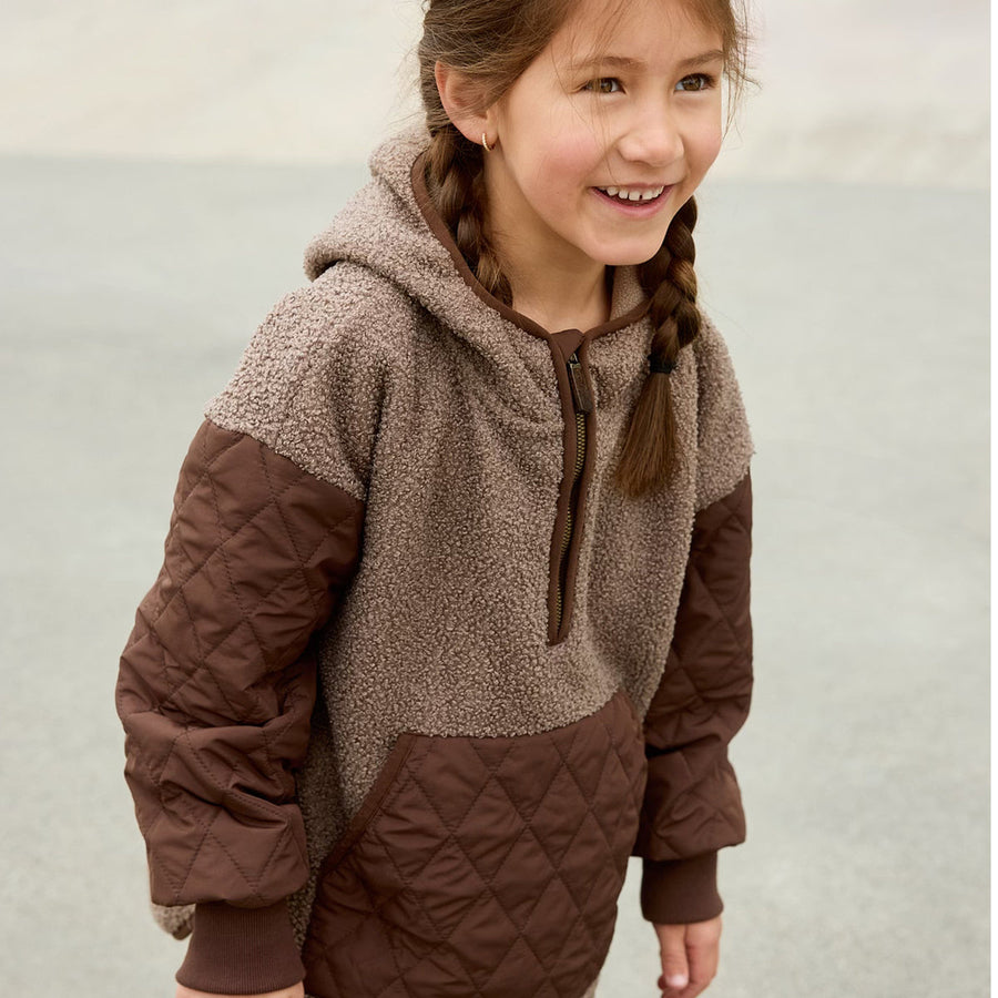 Anorak - Thermo - Matsixten - Chestnut brown