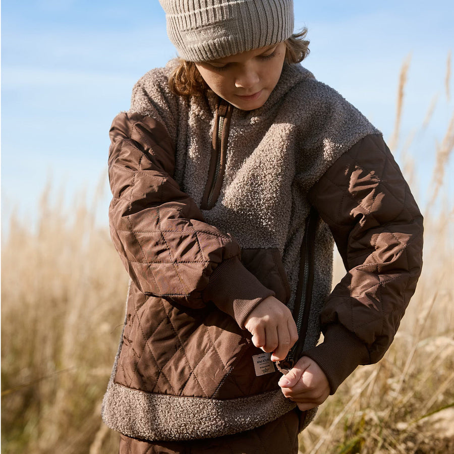 Anorak - Thermo - Matsixten - Chestnut brown