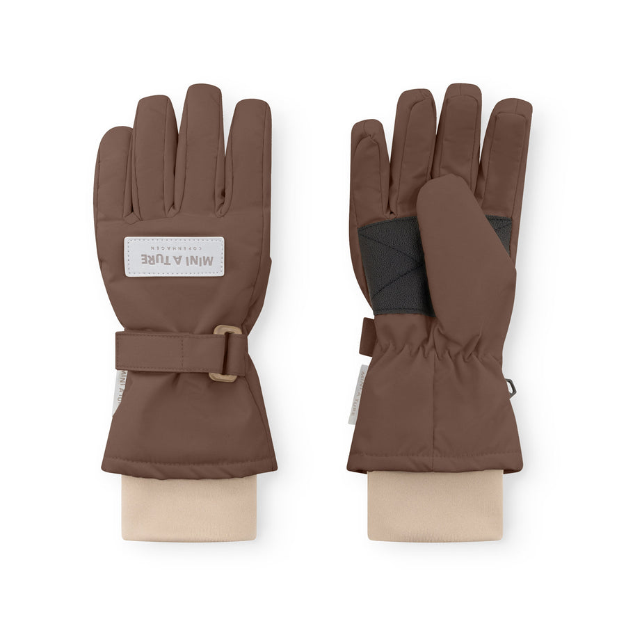 Vettlingar - Celio - Chestnut brown - Forpöntun kemur í lok ágúst