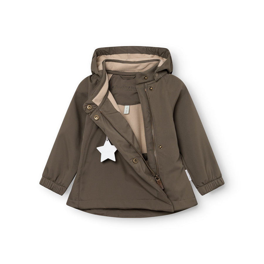 Jakki - Softshell - Matwai - Tarmac green