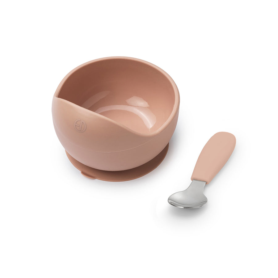 Silicone Bowl Set - Blushing Pink