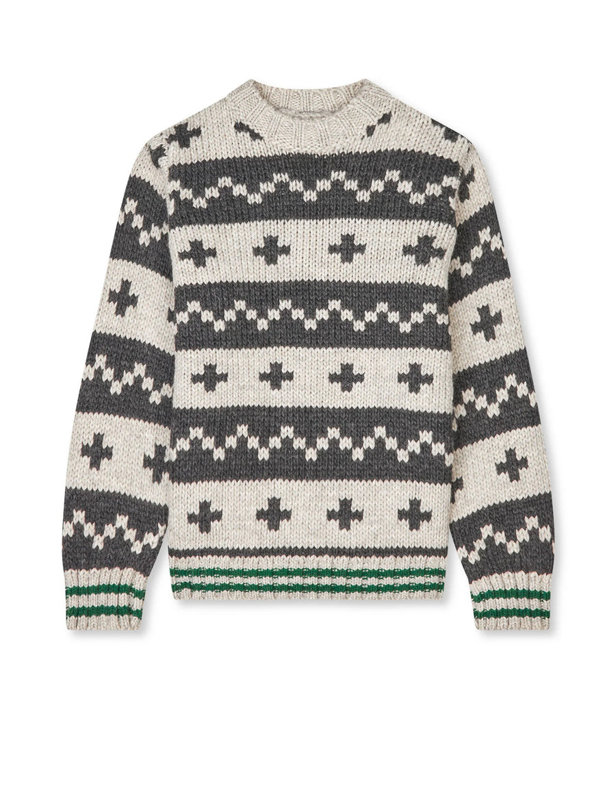 Peysa - Knit - Reykavik - Nature Melange