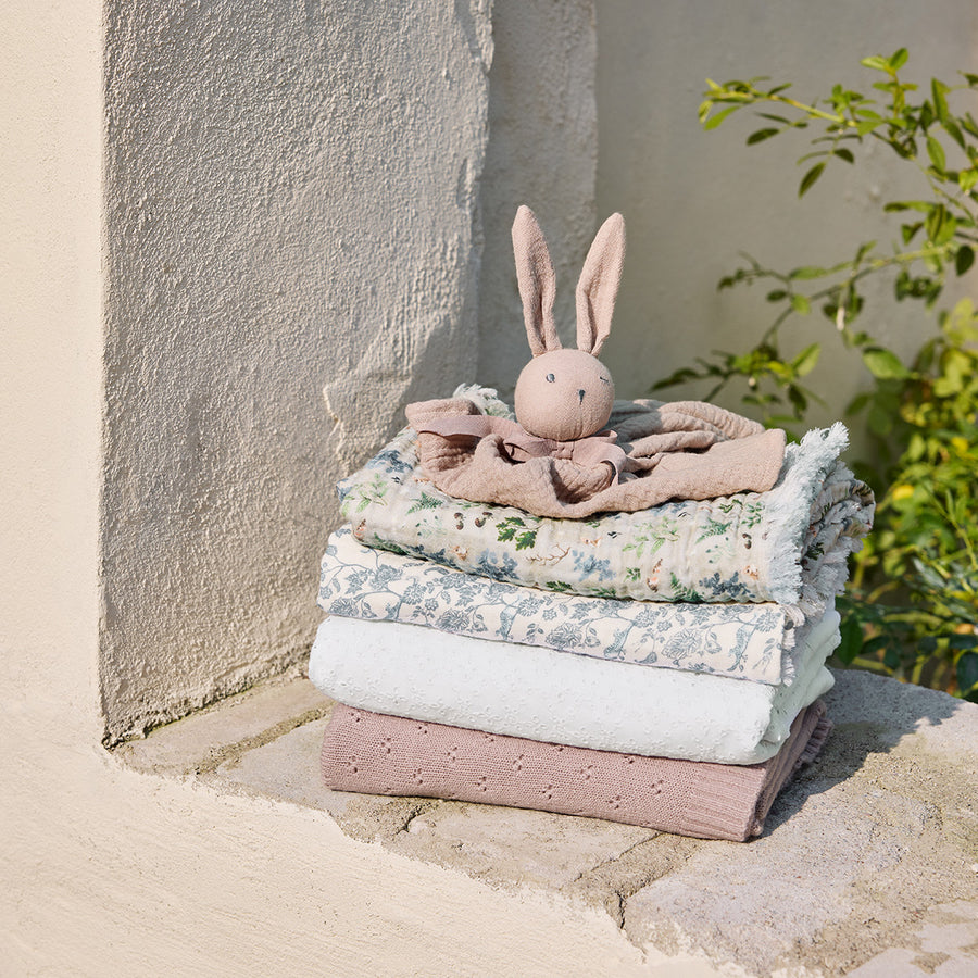 Teppi - Pointelle - Misty Pink