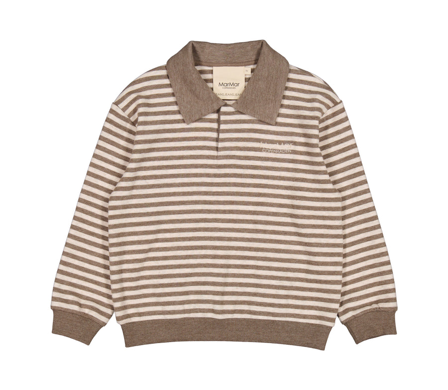 Peysa - Thanos - Polo - Brown stripe