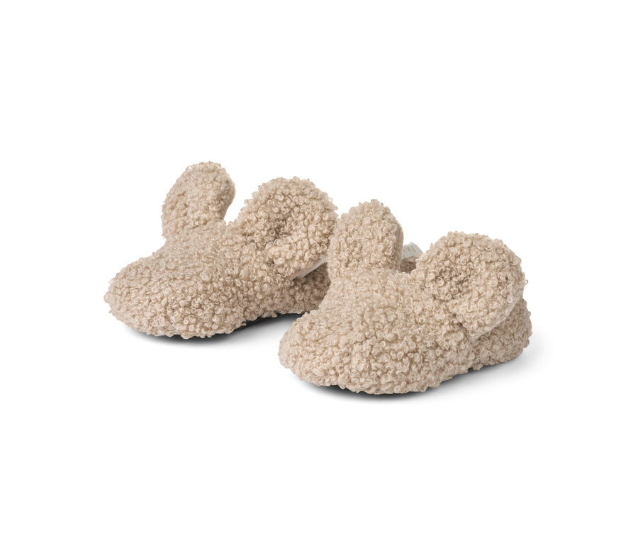 Inniskór - Abal - Teddy - Oyster Grey
