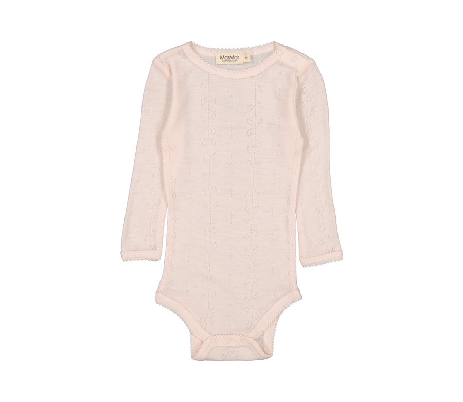 Samfella - Ull - Pointelle - Pink Dahlia