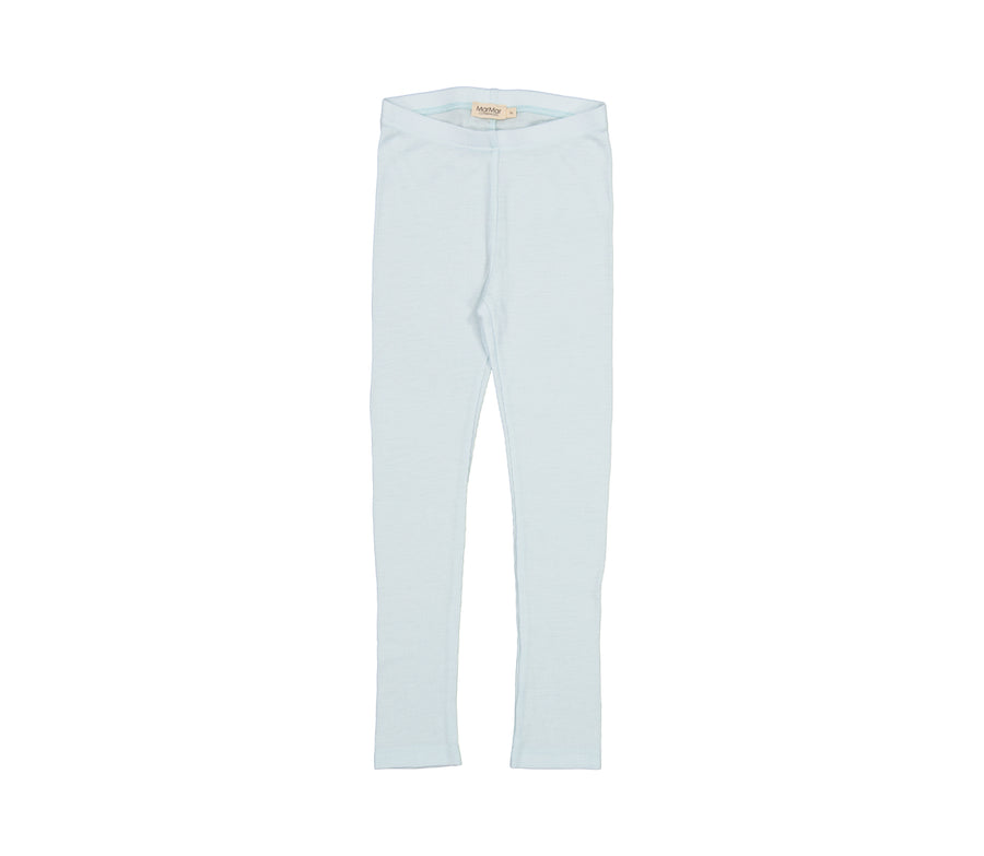 Leggings - Ull - Rib - Icecube