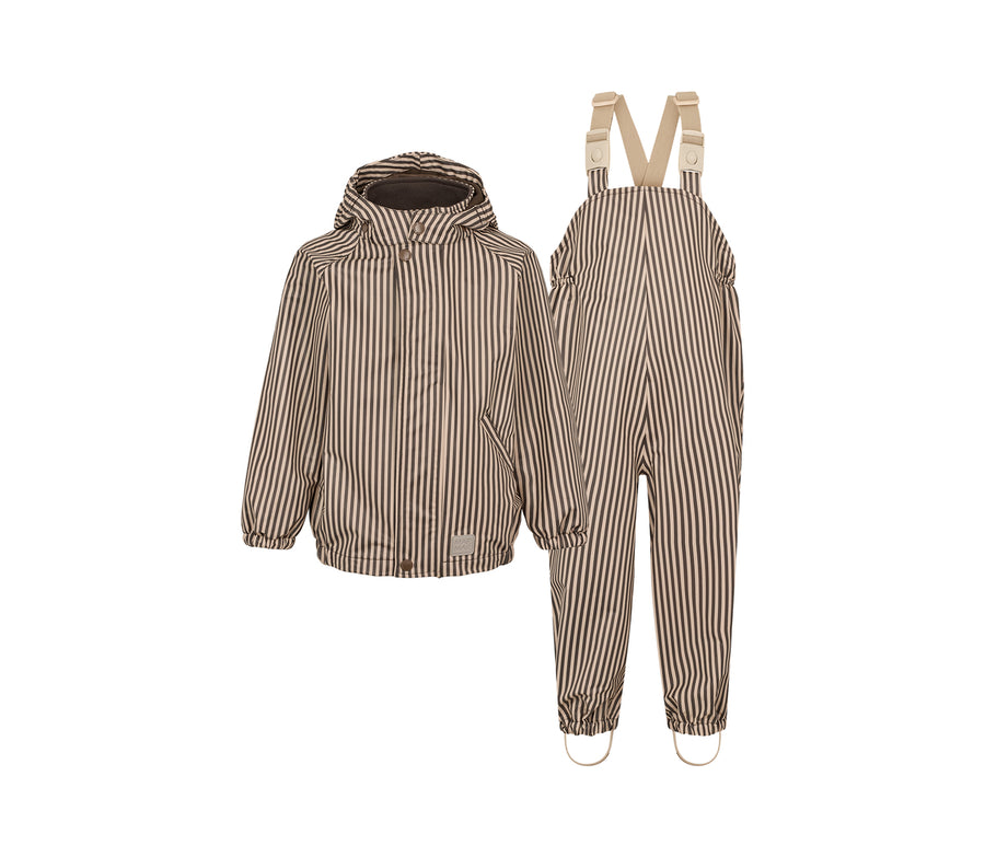 Regnföt - Oddy - Brown Stripe