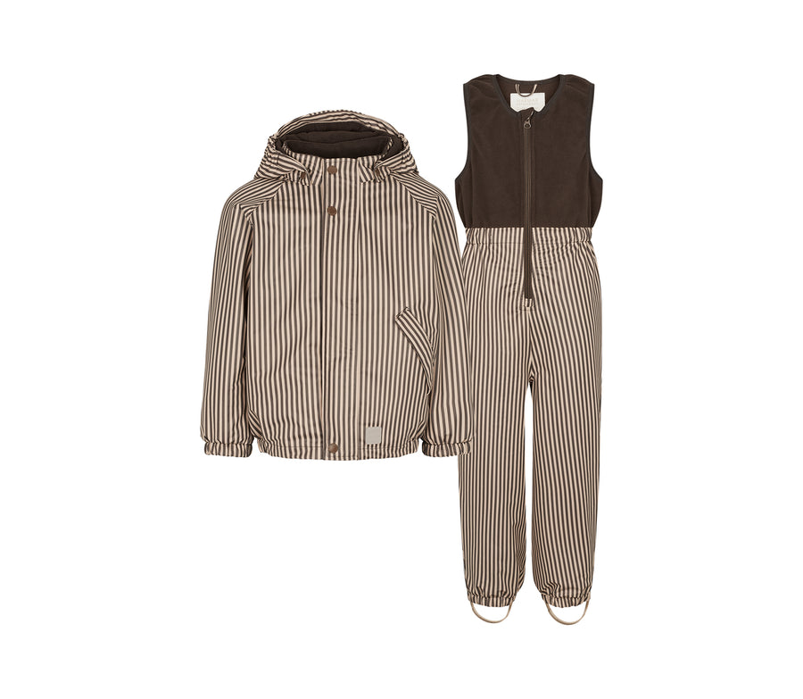 Regnföt - Obo - Brown Stripe