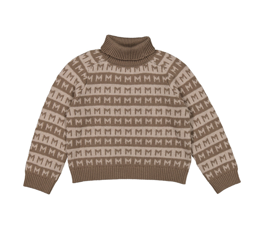 Peysa - Ull - Talmi - Terre Stripe