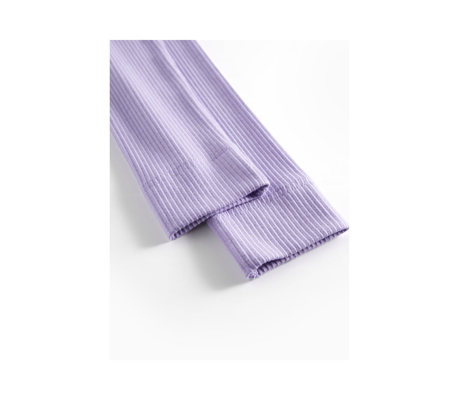Leggings - Rib - Soft Lavender
