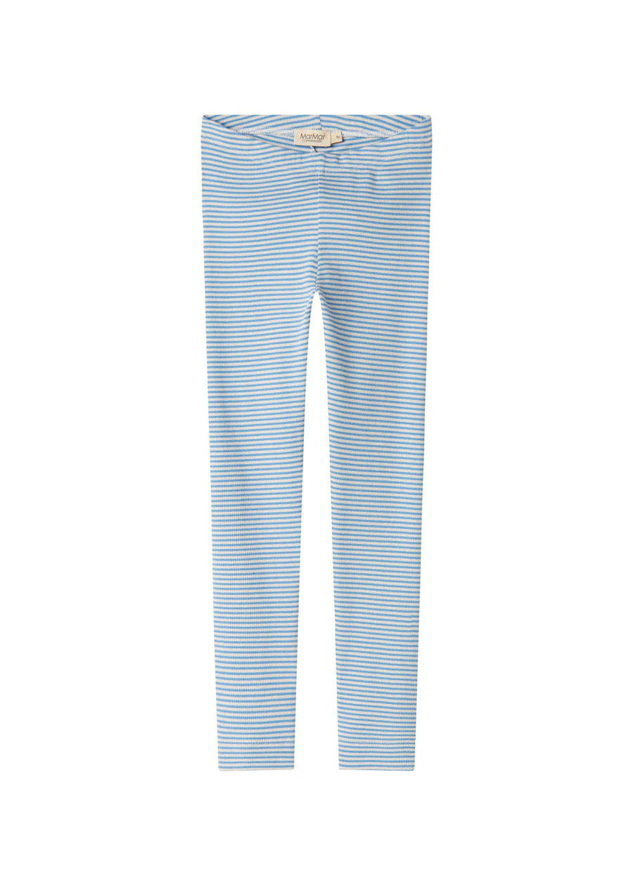 Leggings - Modal - Blue Stripe