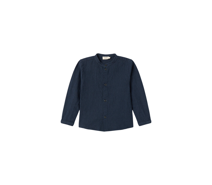 Skyrta - Torben - Dark Blue Stripe