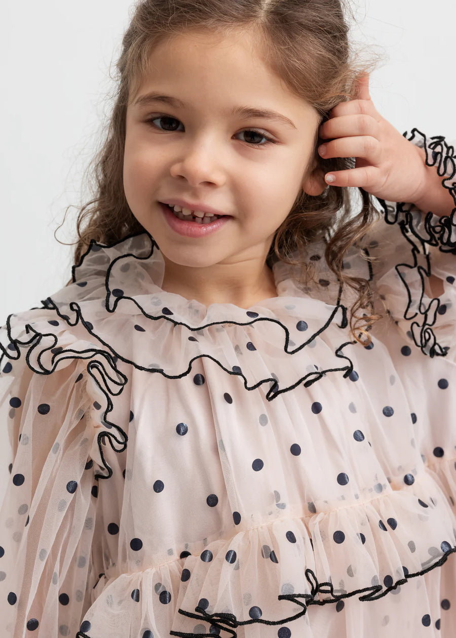 Kjóll - Dakira - Black Dots