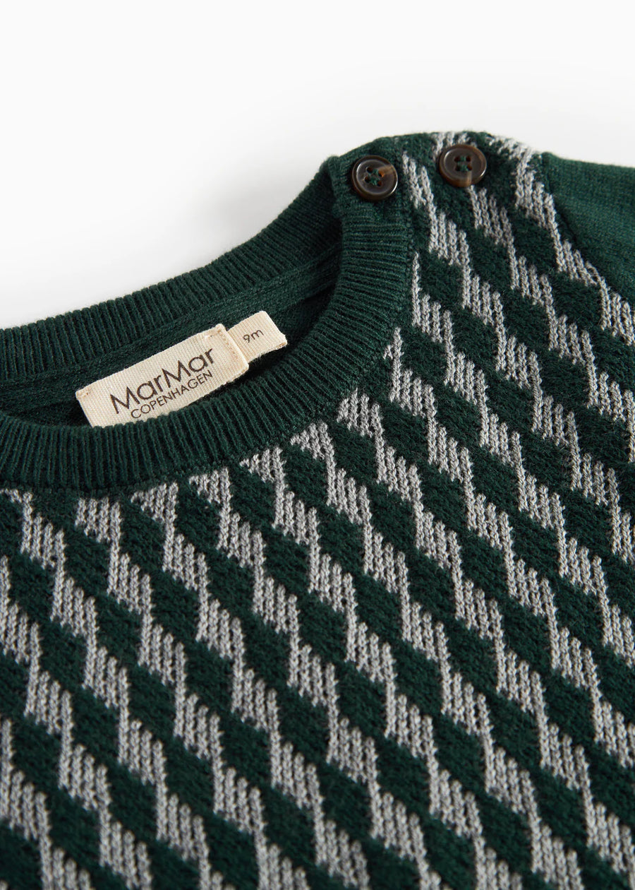 Peysa - Tano - Dark Leaf Pattern