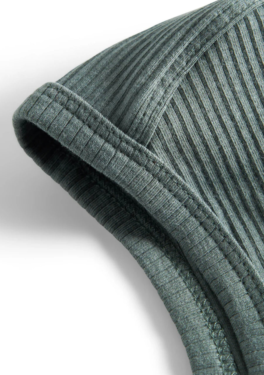 Lambhúshetta - Modal - Rib - Dusty Green