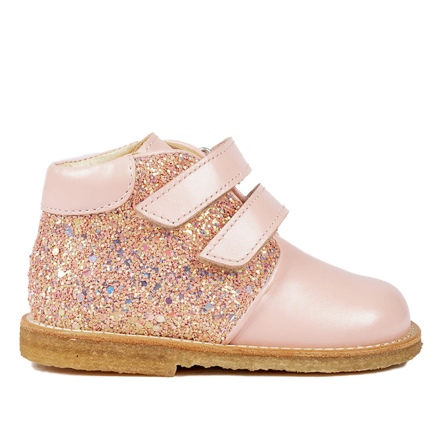 Strigaskór - Glitter - Pale Rose(19-25)