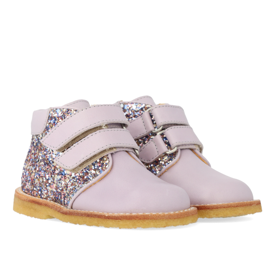 Strigaskór - Glitter - Pastel Lilac (19-25)
