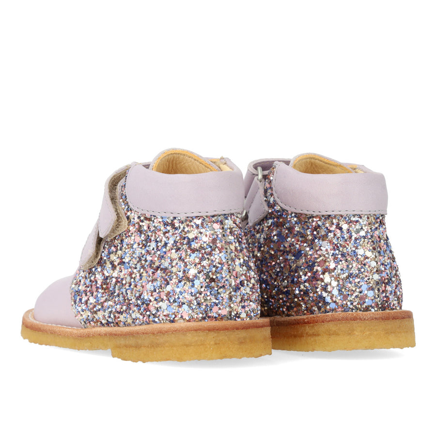 Strigaskór - Glitter - Pastel Lilac (19-25)