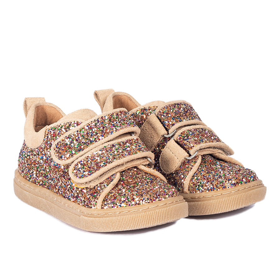 Strigaskór - Glitter - Multi Sand (22-32)
