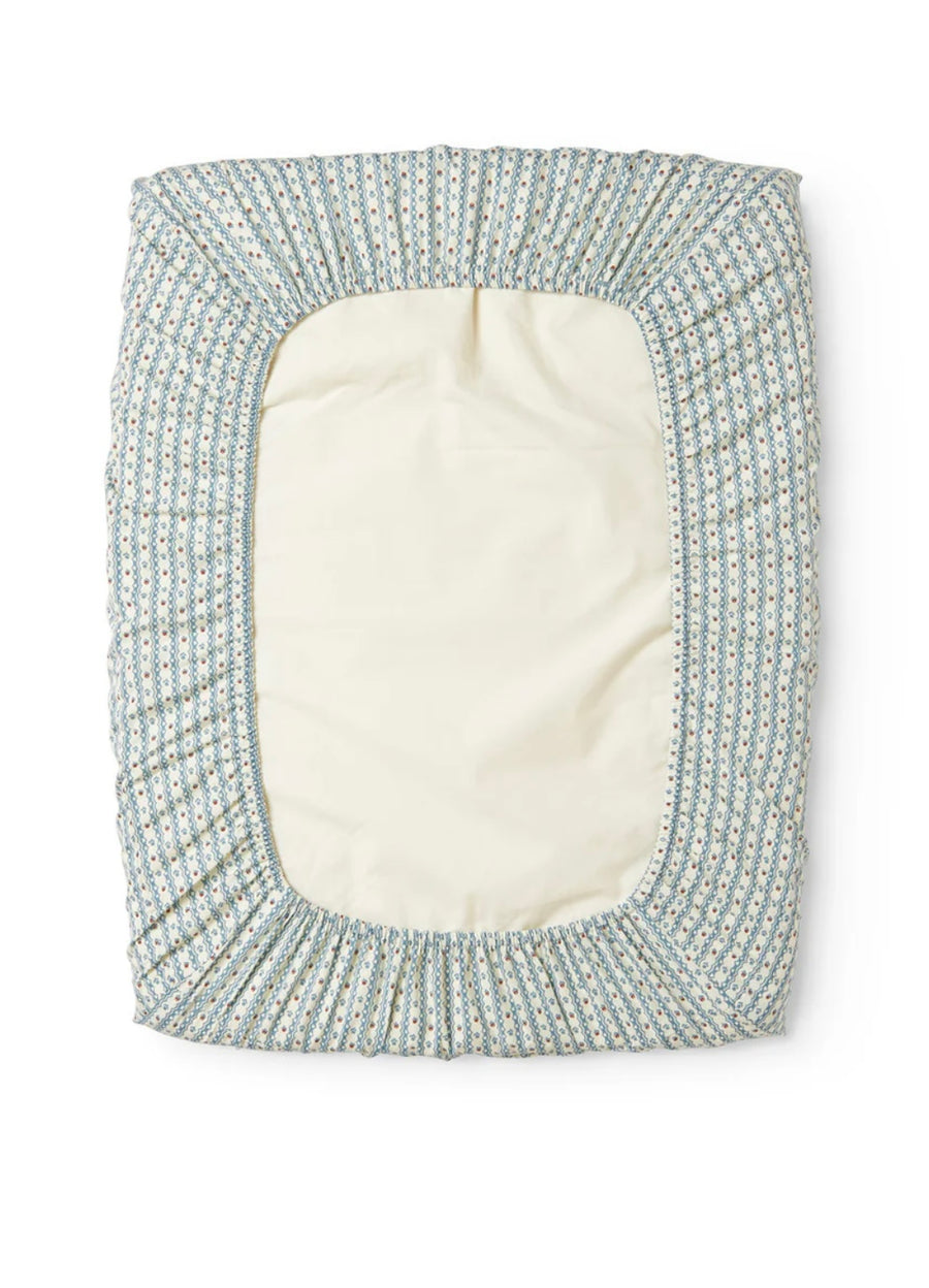 Áklæði á skiptidýnu - MarMar - Floral Stripe