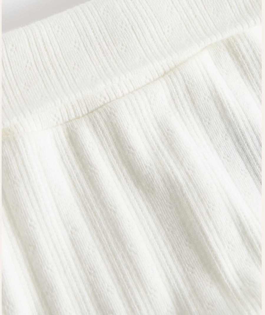 Buxur - Piva - Pointelle - Gentle White