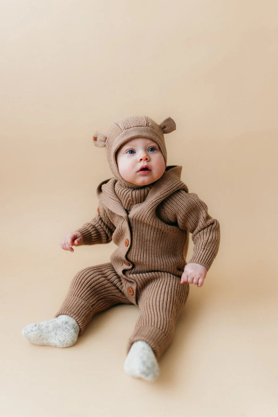 Heilgalli - Merino ull - Bear - Peanut