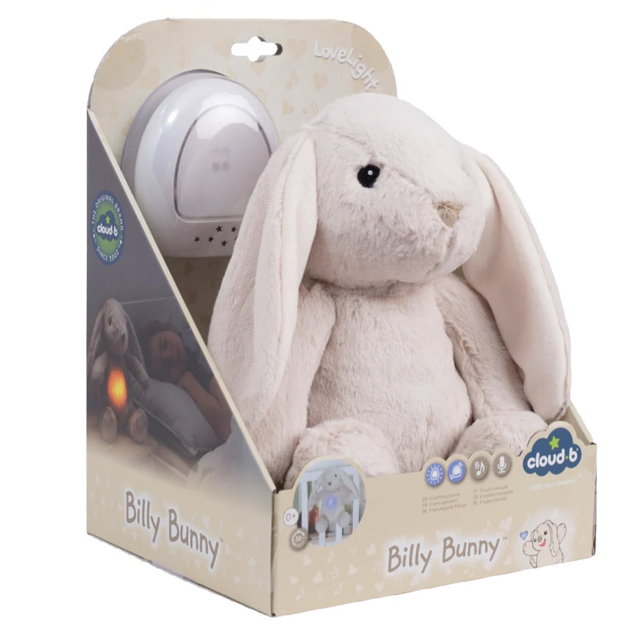 Svefnbangsi - Cloud B - Billy Bunny (með ljósi)