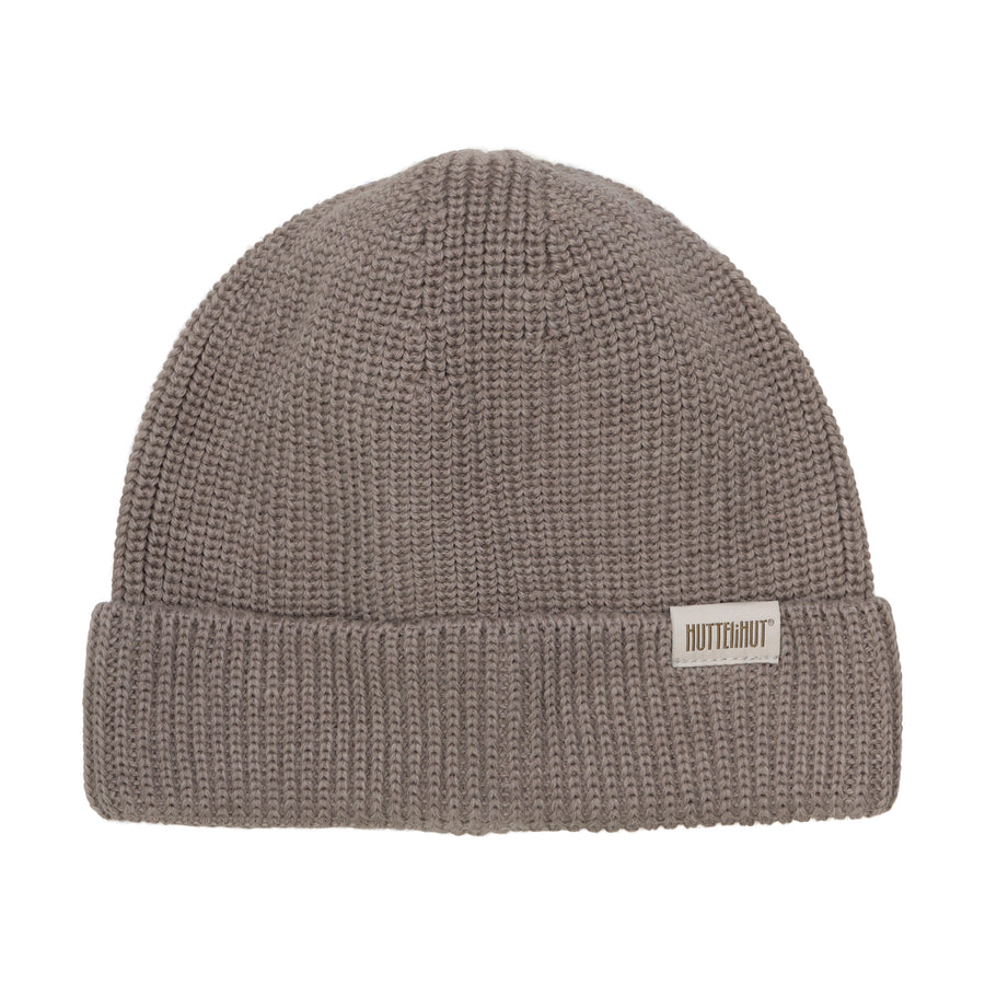 Húfa - Beanie - Ull - Brown Melange