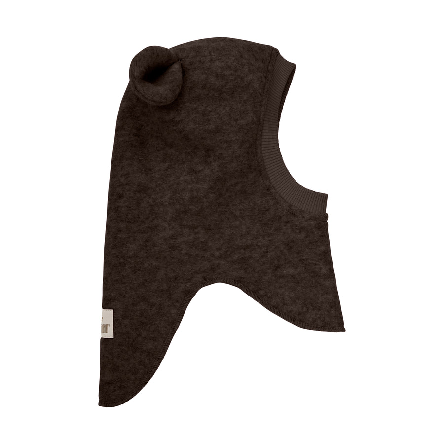 Lambhúshetta - Teddy - Ull - Dark Brown Melange - Forpöntun lok sept.