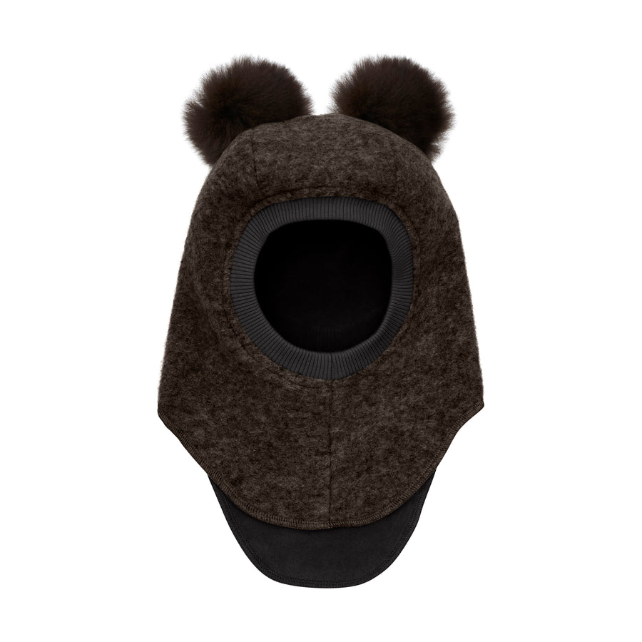 Lambhúshetta - Bear - Ull - Dark Brown Melange - Forpöntun lok sept.