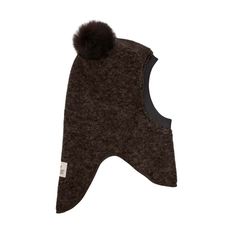 Lambhúshetta - Bear - Ull - Dark Brown Melange - Forpöntun lok sept.