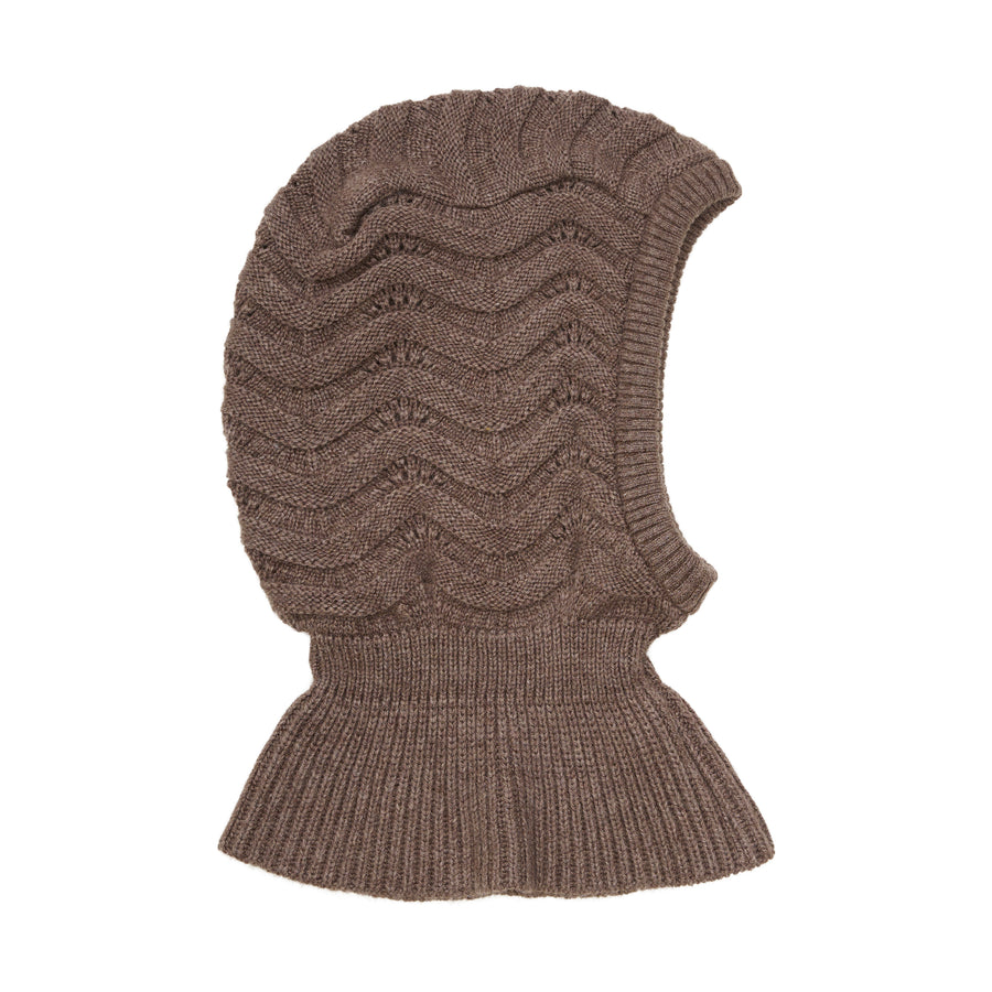 Lambhúshetta - Ull - Knit - Brown Melange