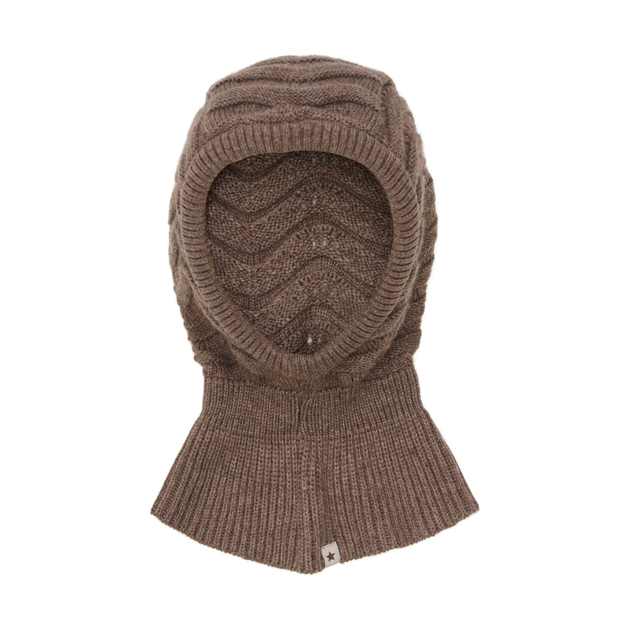 Lambhúshetta - Ull - Knit - Brown Melange