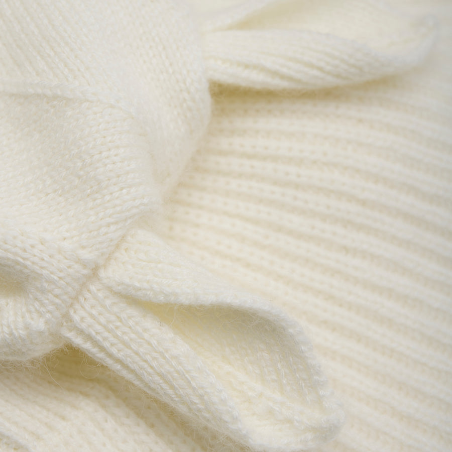 Lambhúshetta - Ull/Kasmír - Rabbit - Off-white