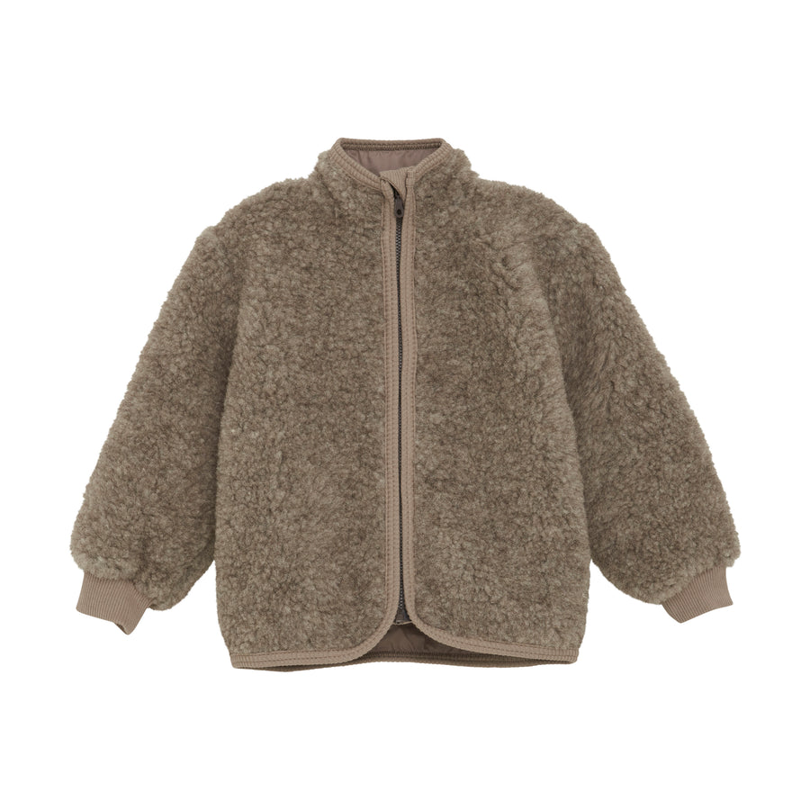 Jakki - Ull - Teddy - Camel Melange