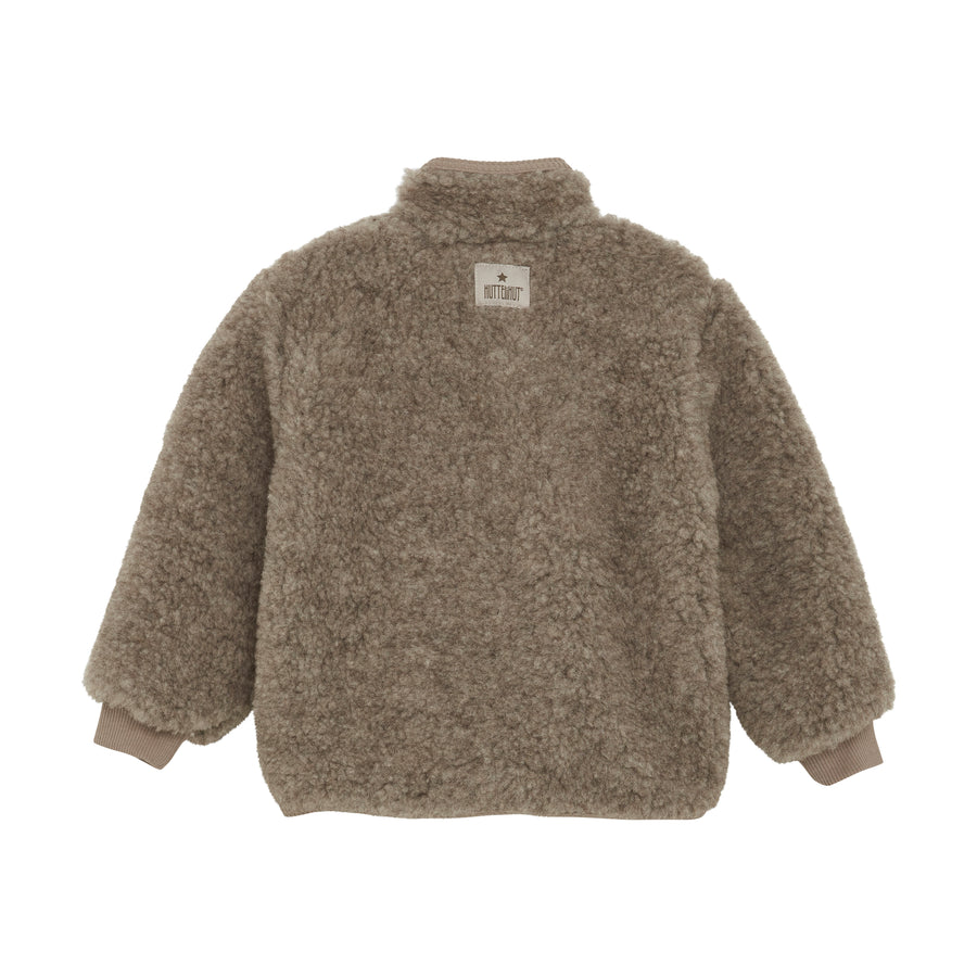 Jakki - Ull - Teddy - Camel Melange