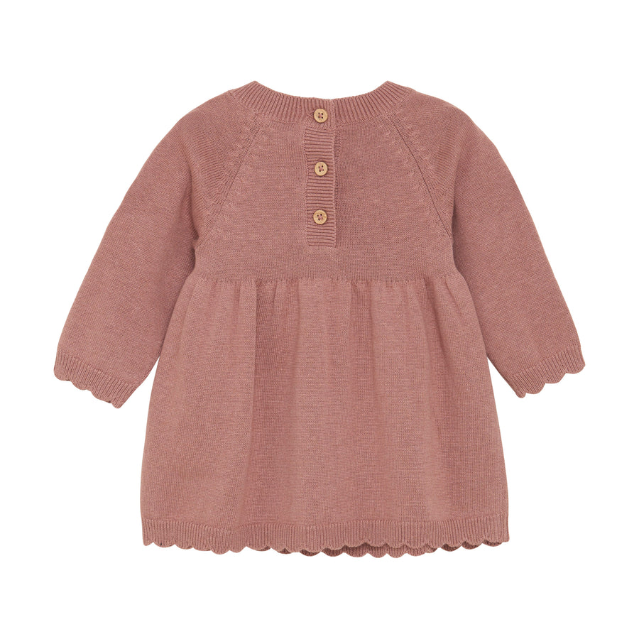 Kjóll - Baby - Knit - UIl - Burlwood