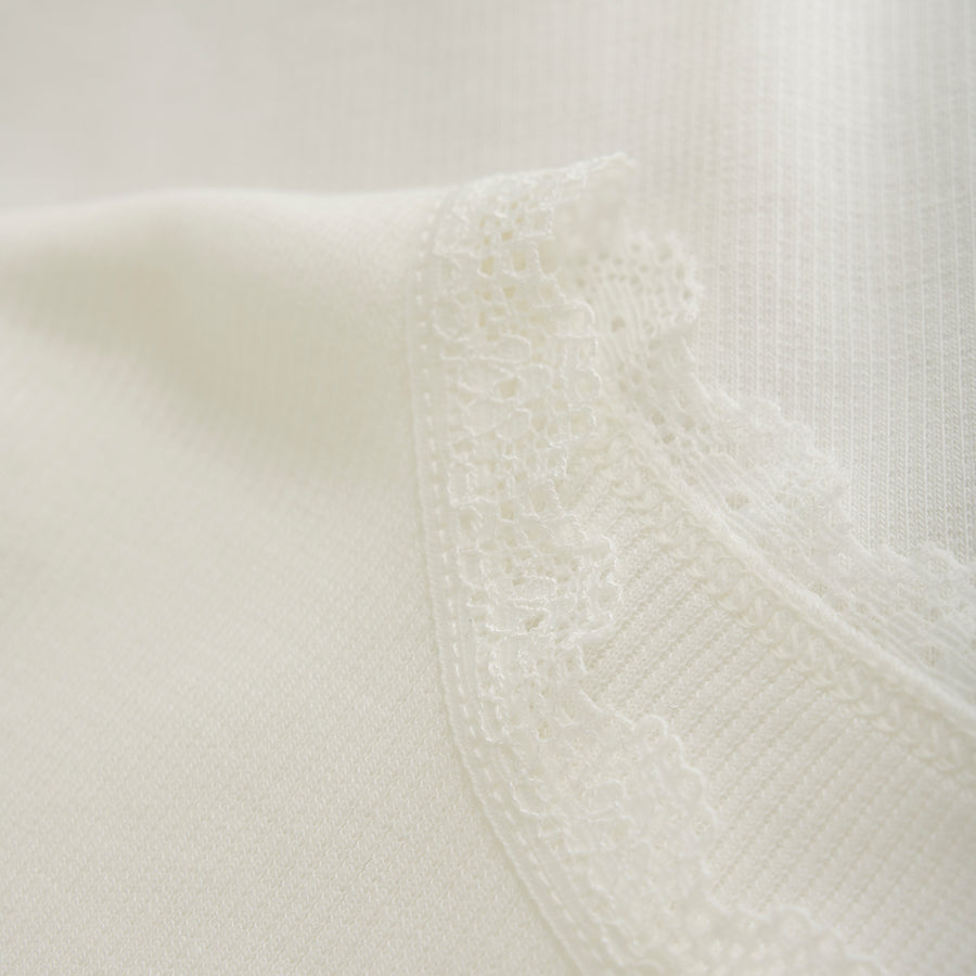 Bolur - Rib - Lace-Tofu