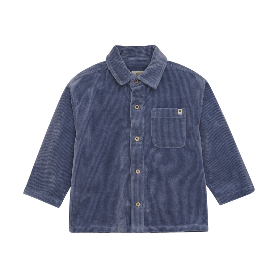Skyrta - Corduroy - Folkstone Gray