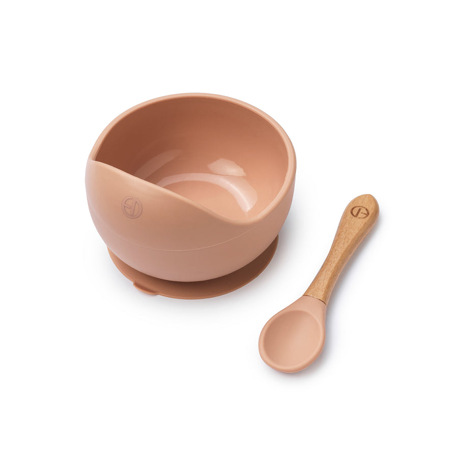 Silicone Bowl Set - Blushing Pink